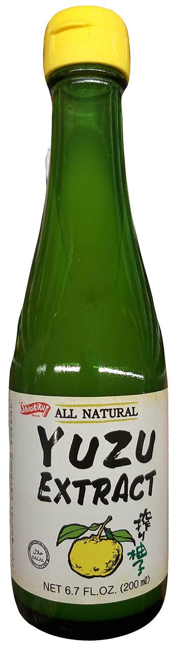 Shirakiku Al Natural Yuzu Extract, 6.7 Ounces, (Pack of 1 Bottle) - Mighty Depot