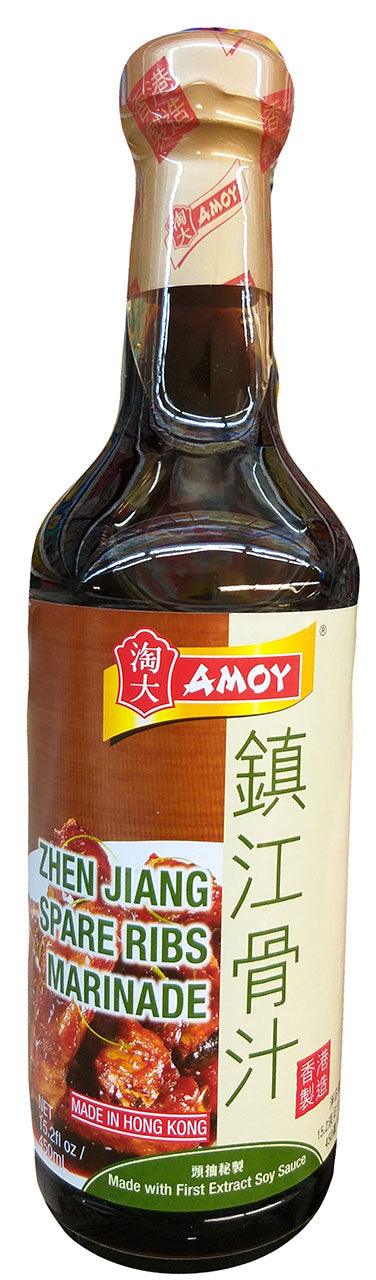 Amoy Zhen Jiang Spare Ribs Marinade, 15.2 Ounces, (1 Bottle) - Mighty Depot