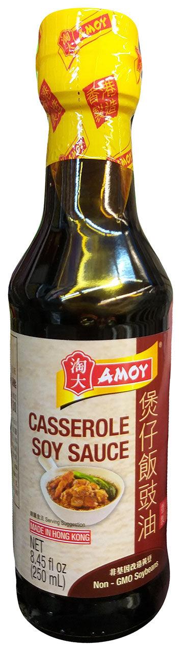 Amoy Casserole Soy Sauce, 8.45 Ounces, (1 Bottle) - Mighty Depot