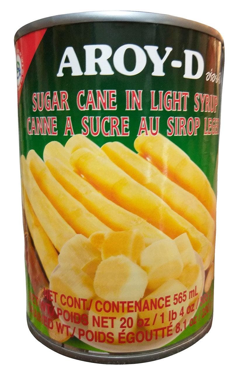 Aroy-D Sugarcane in Light Syrup, 20 Ounces, (Pack of 3 Cans) - Mighty Depot