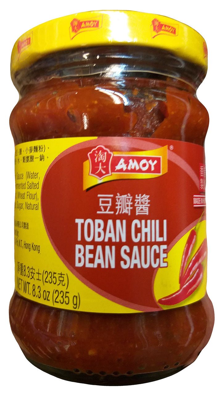 Amoy Toban Chili Bean Sauce, 8.3 Ounces, (1 Jar) - Mighty Depot