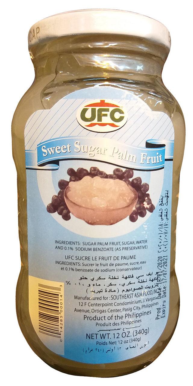 UFC Sweet Sugar Palm Fruit (White), 12 Ounces, 1 Jar - Mighty Depot