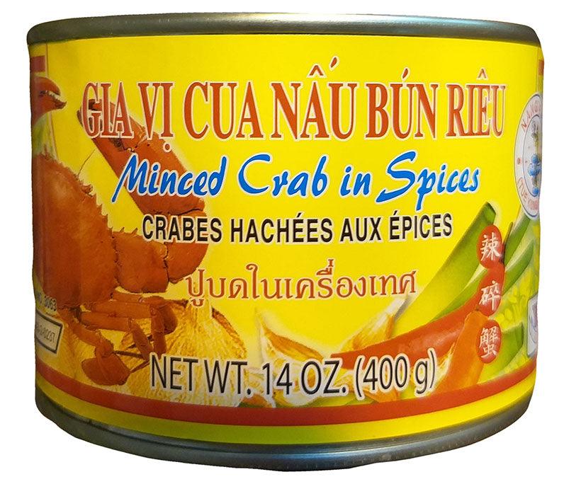 Nang Fah Minced Crab In Spices, 14 Ounces, 1 Can - Mighty Depot