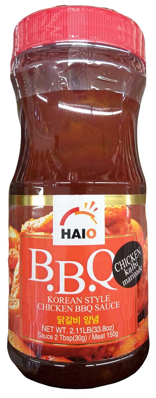Haioreum Korean Style Chicken BBQ Sauce (Kalbi Marinade), 2.1 Pounds, (Pack of 1 Jar) - Mighty Depot