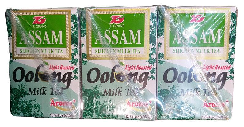 T. Grand Assam Sijichun Milk Tea (Oolong Tea), 13.5 Ounces per Box, (1 Pack of 6 Boxes) - Mighty Depot