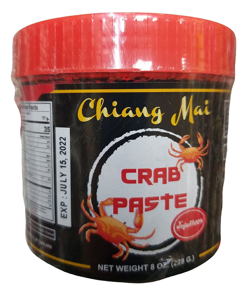 Chiang Mai - Crab Paste, 8 Ounces, (1 Jar) - Mighty Depot