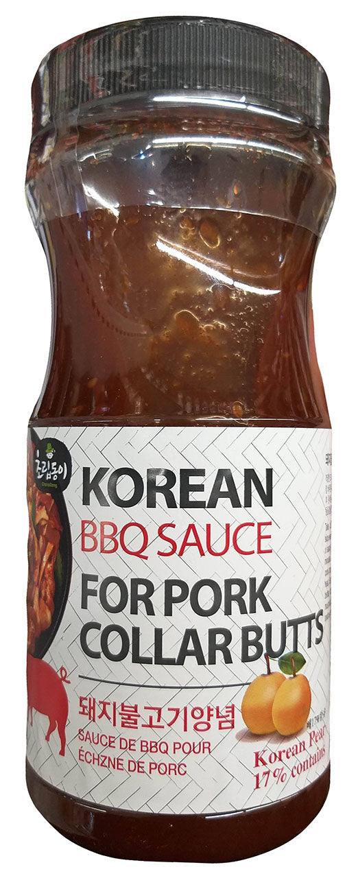 Choripdong - Korean BBQ Sauce for Pork Collar Butts, 2.11 Pounds, (Pack of 1 Jar) - Mighty Depot