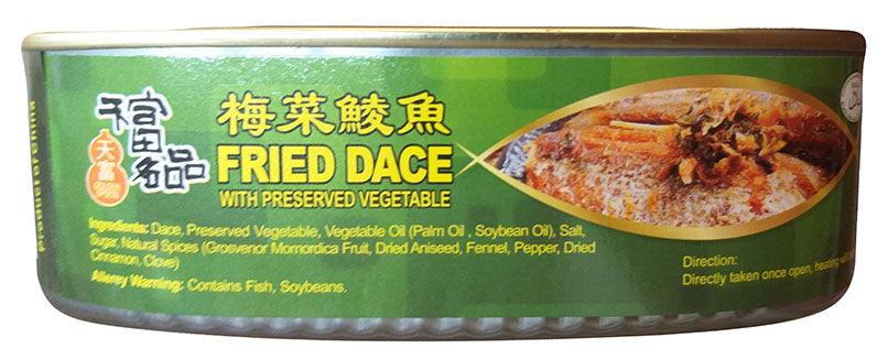 Golden Spoon - Fried Dace with Preserved Vegetables, (Pack of 1 Can) - Mighty Depot