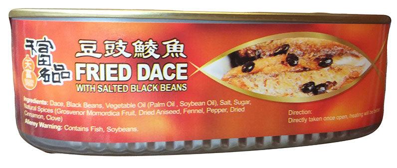 Golden Spoon - Fried Dace with Salted Black Beans, (Pack of 1 Can) - Mighty Depot