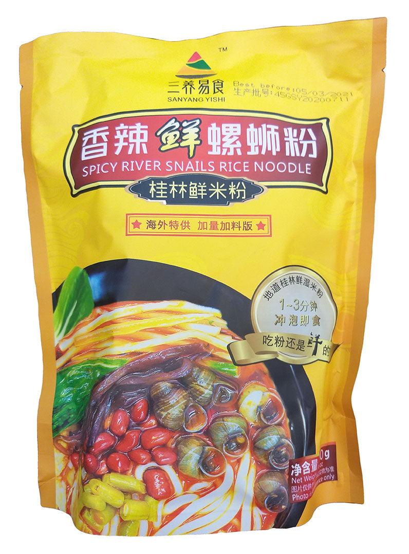 Sanyang Yishi - Spicy River Snails Rice Noodles, 14.4 Ounces, (Pack of 1) - Mighty Depot