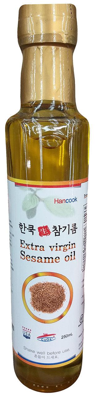 Hancook - Extra Virgin Sesame Oil, 8.4 Ounces. (Pack of 1 Bottle) - Mighty Depot