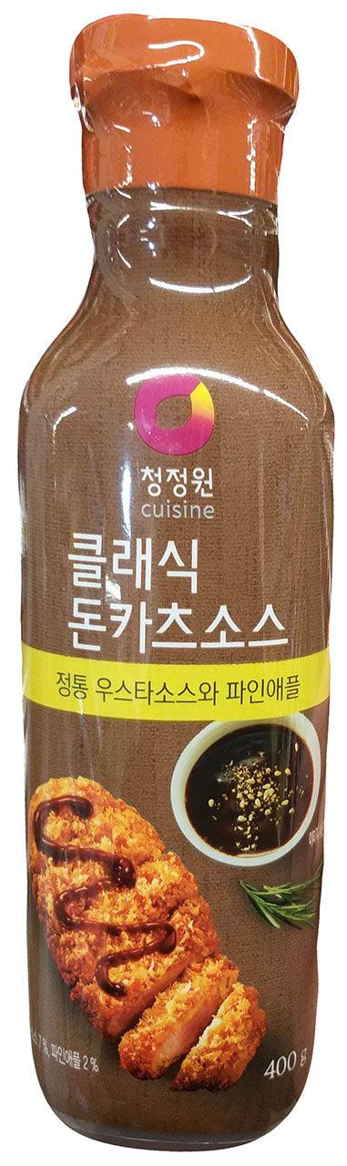 Chung Jung One - Pork Cutlet Sauce (Pineapple), 14.1 Ounces, (Pack of 1 Bottle) - Mighty Depot