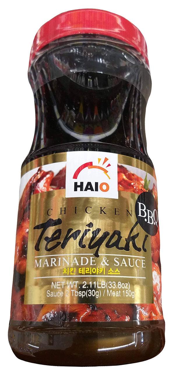 HAIO Chicken Barbecue Teriyaki Marinade and Sauce, 2.11 Pounds, (Pack of 1 Jar) - Mighty Depot