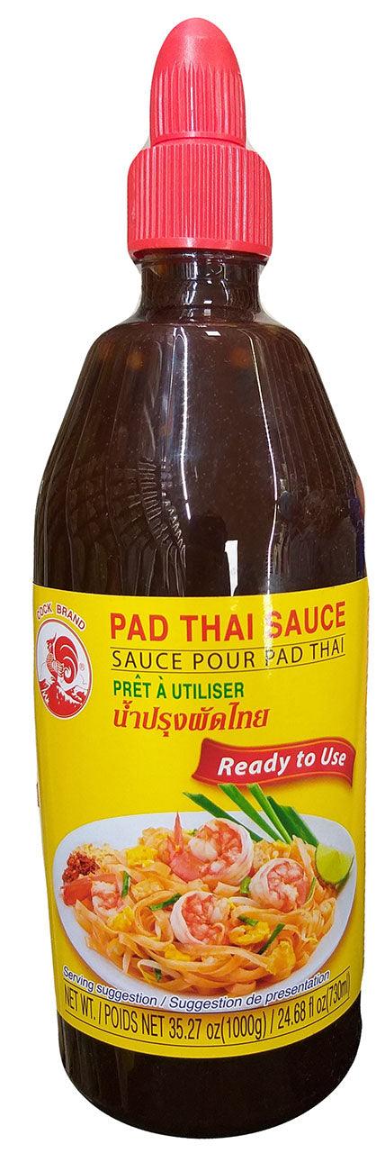 Cock Brand - Pad Thai Sauce, 35.27 Ounces, (Pack of 1 Bottle) - Mighty Depot