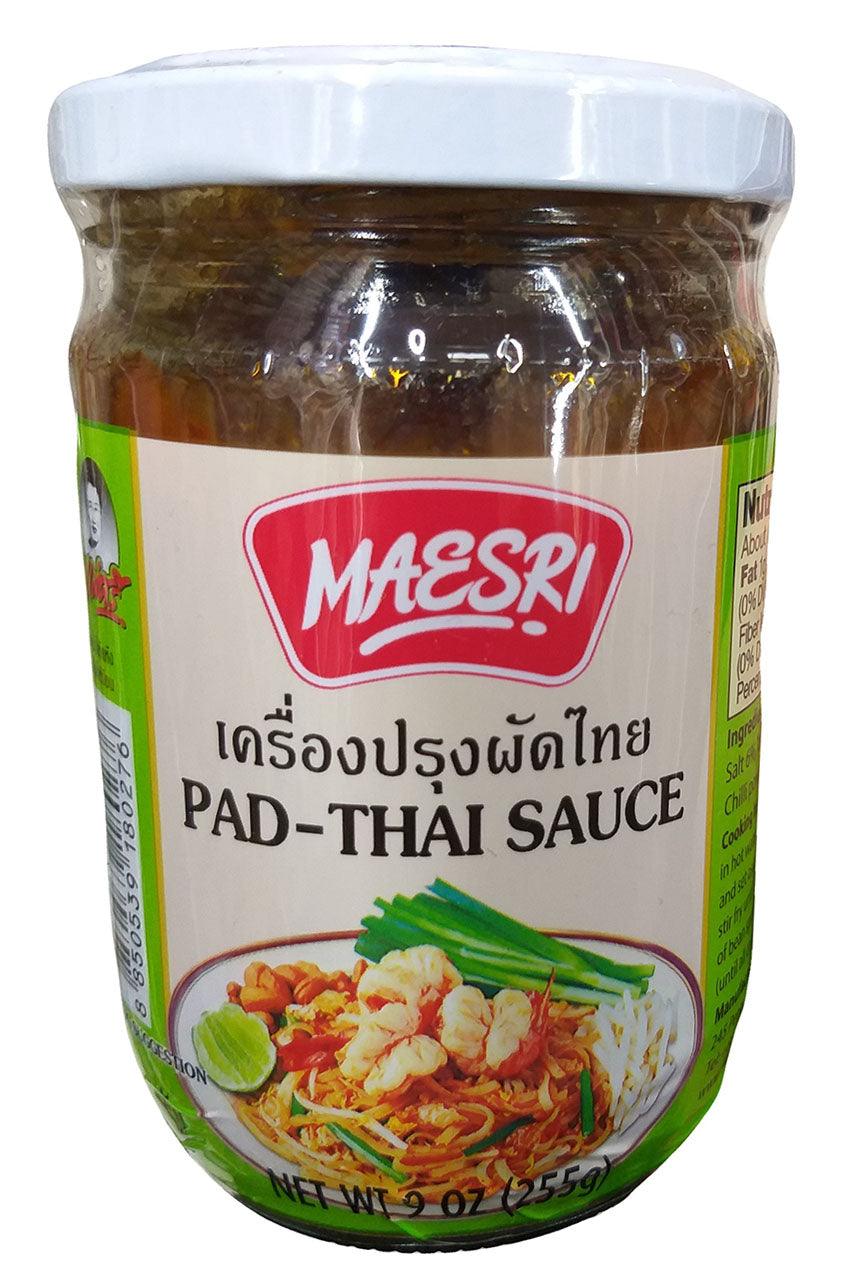Maesri - Pad Thai Sauce, 9 Ounces, (Pack of 1 Jar) - Mighty Depot