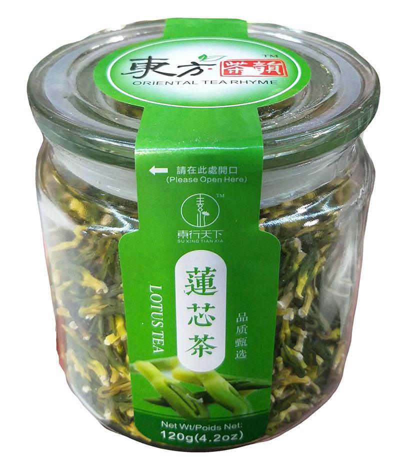 Oriental Tea Rhyme - Lotus Tea, 4.2 Ounces, (Pack of 1 Jar) - Mighty Depot