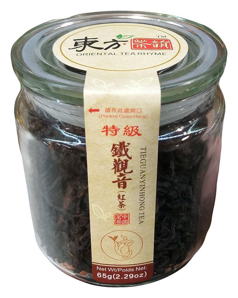 Oriental Tea Rhyme - Tieguanyinhong Tea, 2.29 Ounces, (Pack of 1 Jar) - Mighty Depot