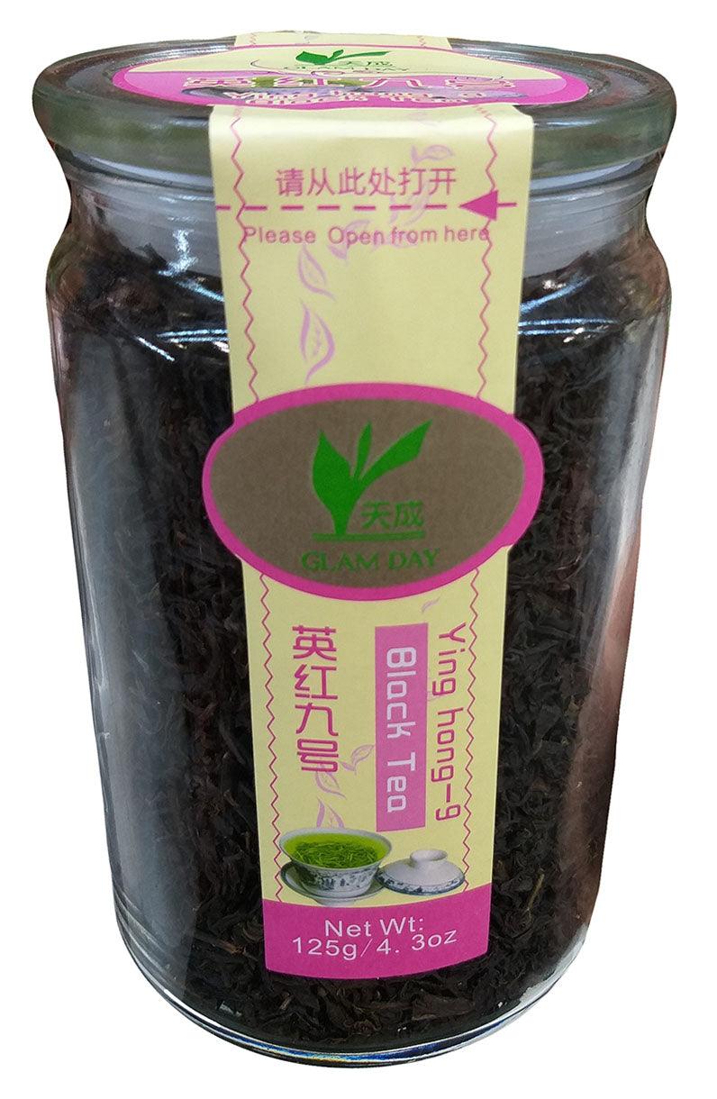 Glam Day - Black Tea (Ying hong-9), 4.3 Ounces, (Pack of 1 Jar) - Mighty Depot