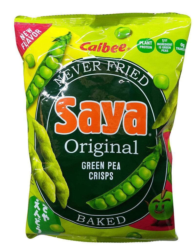 Calbee - Saya Green Pea Crisps (Original), 2.47 Ounces, (Pack of 1) - Mighty Depot