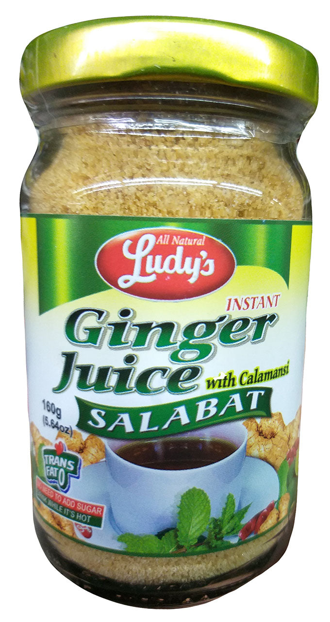 Ludy's - Instant Ginger Juice with Calamansi (Salabat), 5.64 Ounces, (Pack of 1 Jar) - Mighty Depot