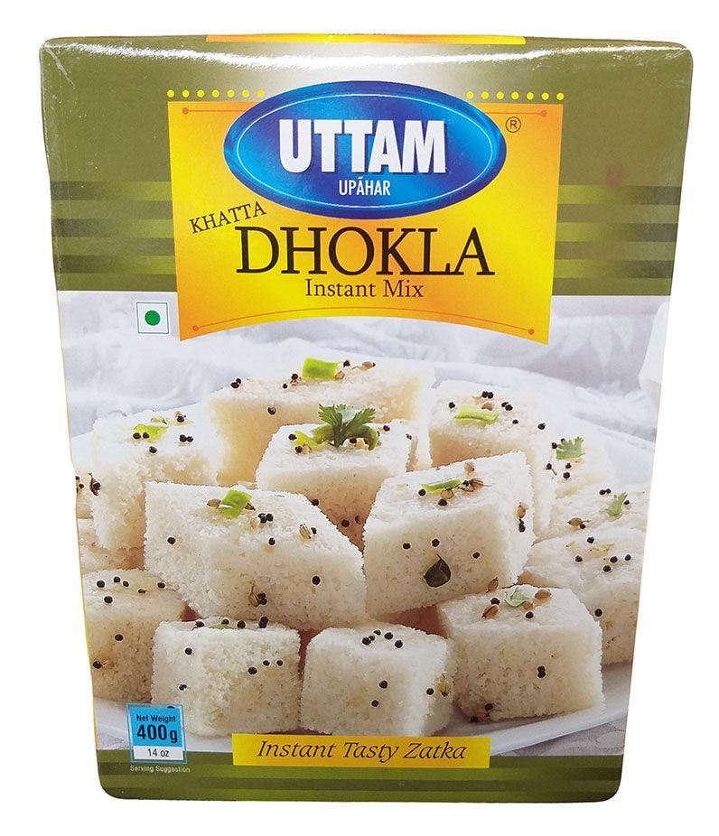 Uttam Upahar - Khatta Dhokla Instant Mix, 14.1 Ounce, 1 Count - Mighty Depot