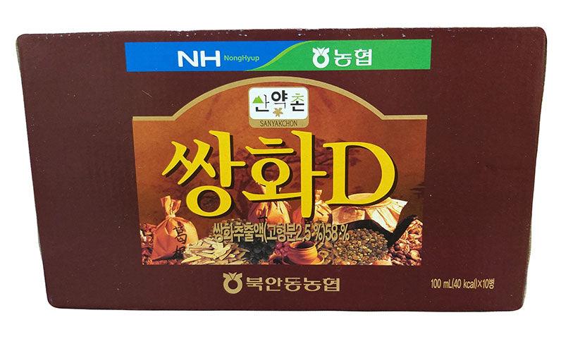 Nong Hyup - Korean Drink (Saanghwa), 35.2 Ounces (3.52oz x 10 packs), (Pack of 1) - Mighty Depot