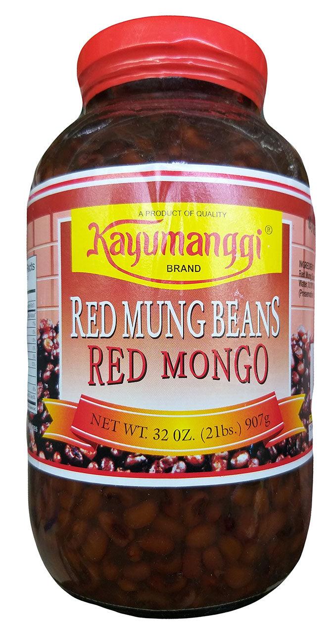 Kayumanggi - Red Mung Beans, 32 Ounces, (Pack of 2 Jars) - Mighty Depot