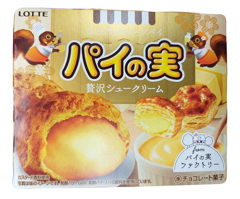 Lotte - Baked Cookie Cream Puff, 2.43 Ounces, (Pack of 1) - Mighty Depot