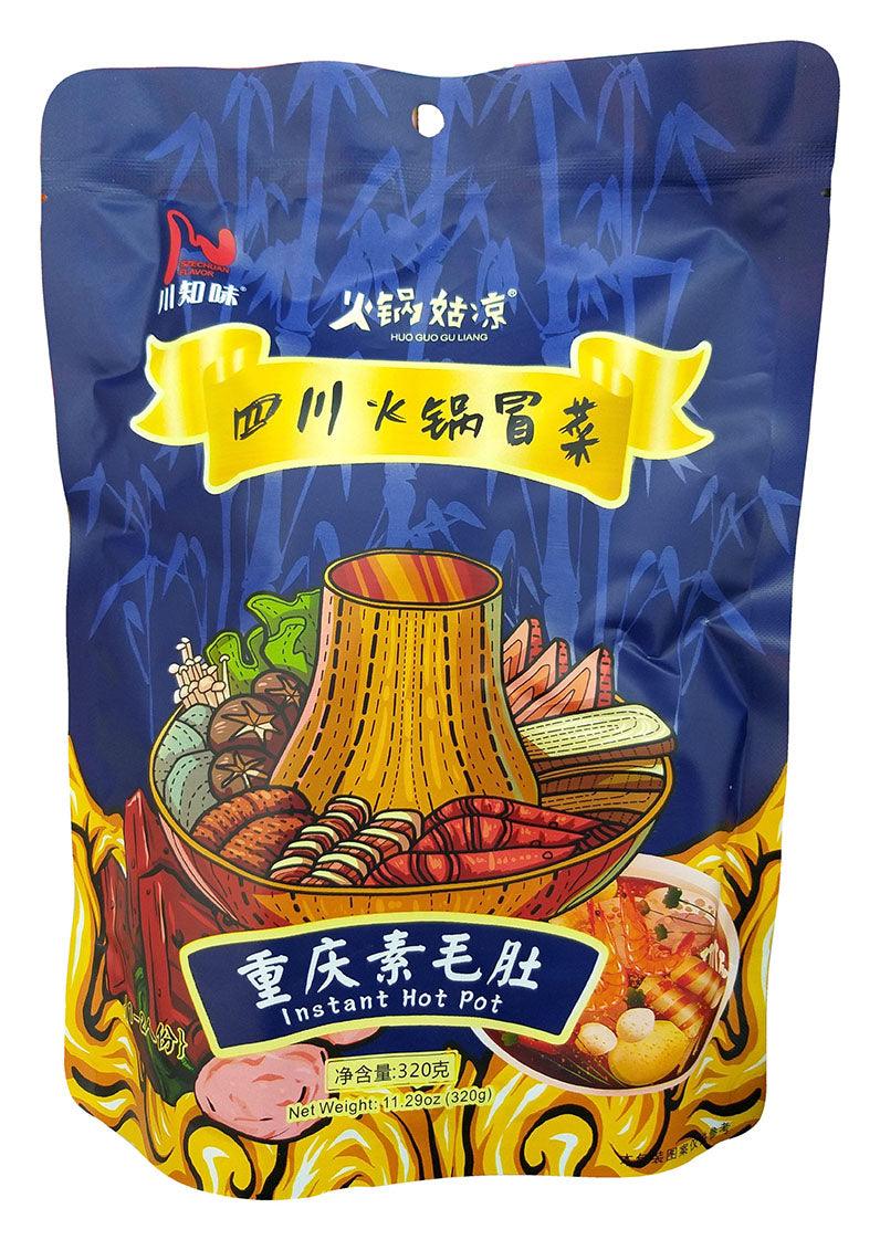 Huo Guo Gu Liang - Instant Hot Pot (Szechuan Flavor), 11.29 Ounces, (Pack of 1) - Mighty Depot