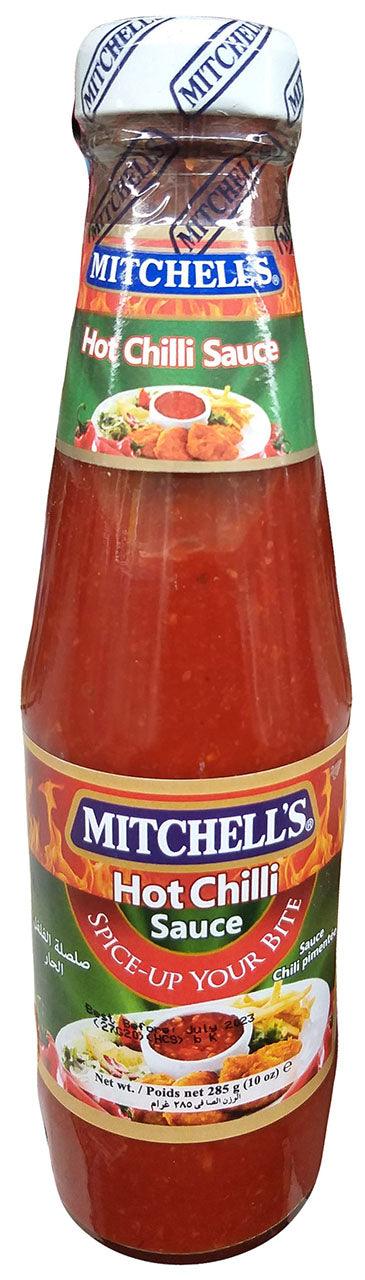 Mitchell's - Hot Chili Sauce, 10 Ounces, (Pack of 1 bottle) - Mighty Depot