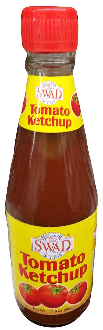 Swad - Tomato Ketchup, 17.6 Ounces, (Pack of 1 Bottle) - Mighty Depot