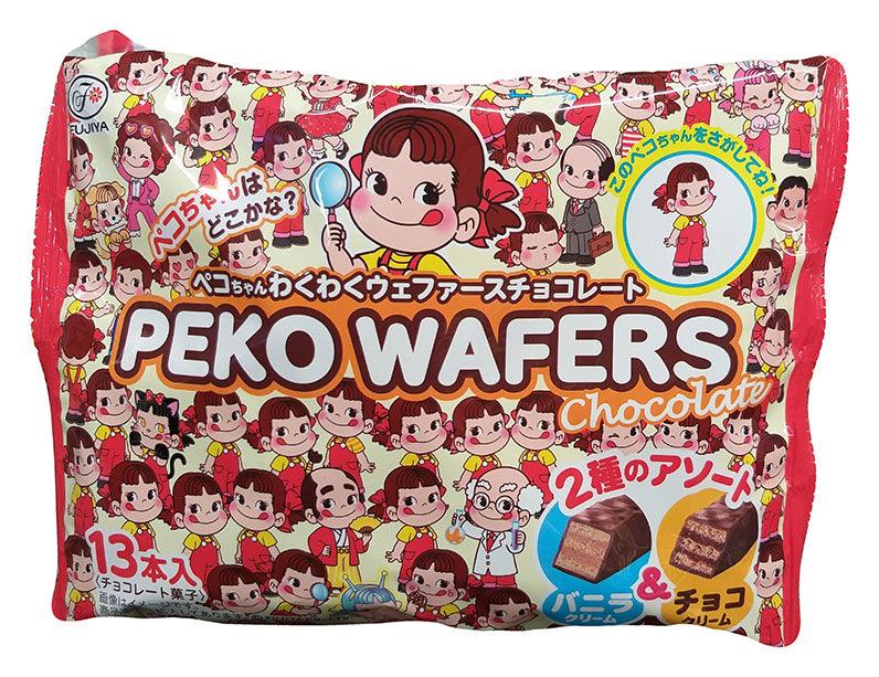 Fujiya - Peko Wafers (Chocolate), 3.4 Ounces, (Pack of 1) - Mighty Depot