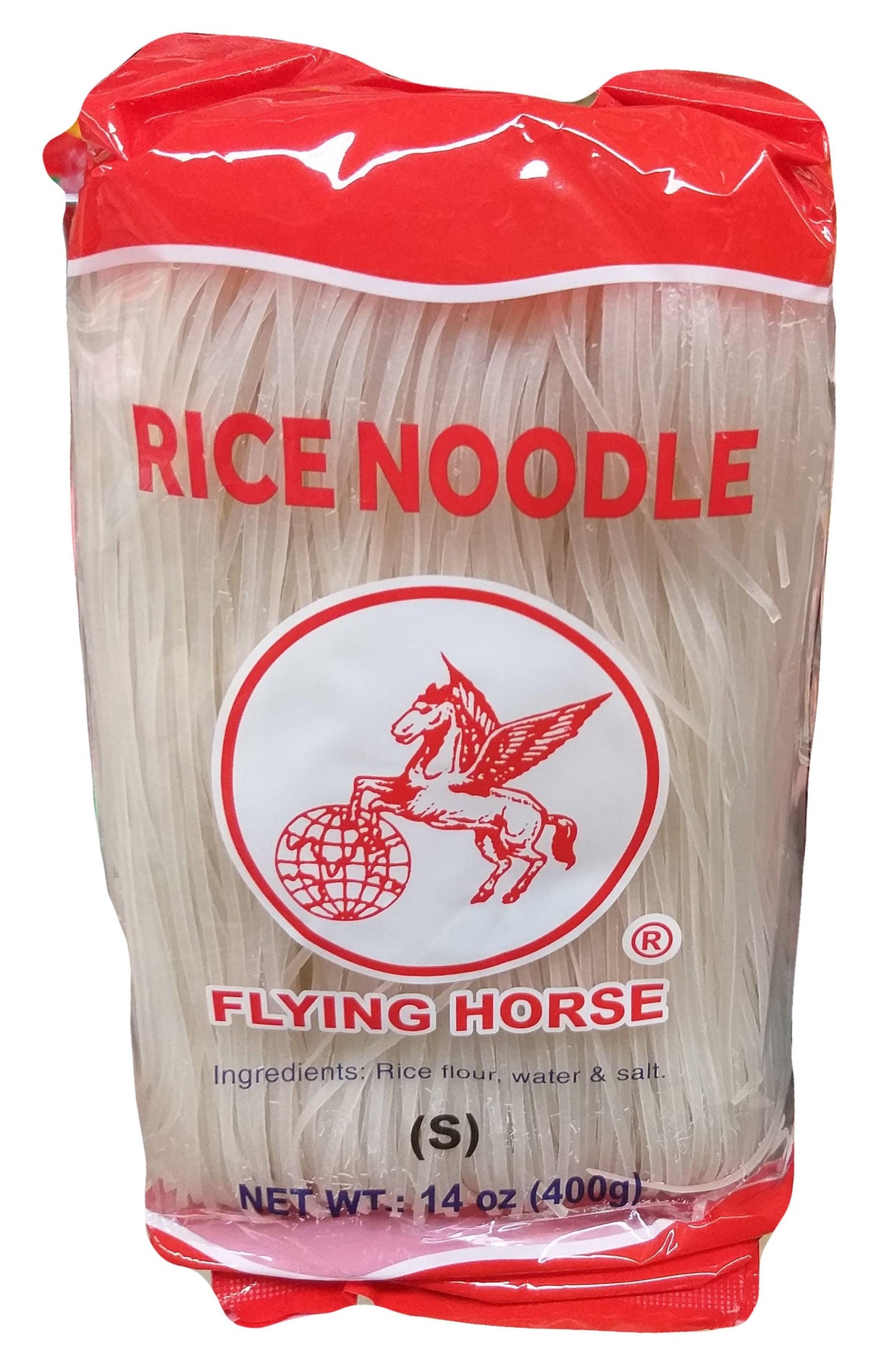 Flying Horse - Rice Noodles, 14 Ounces, (Pack of 1) - Mighty Depot