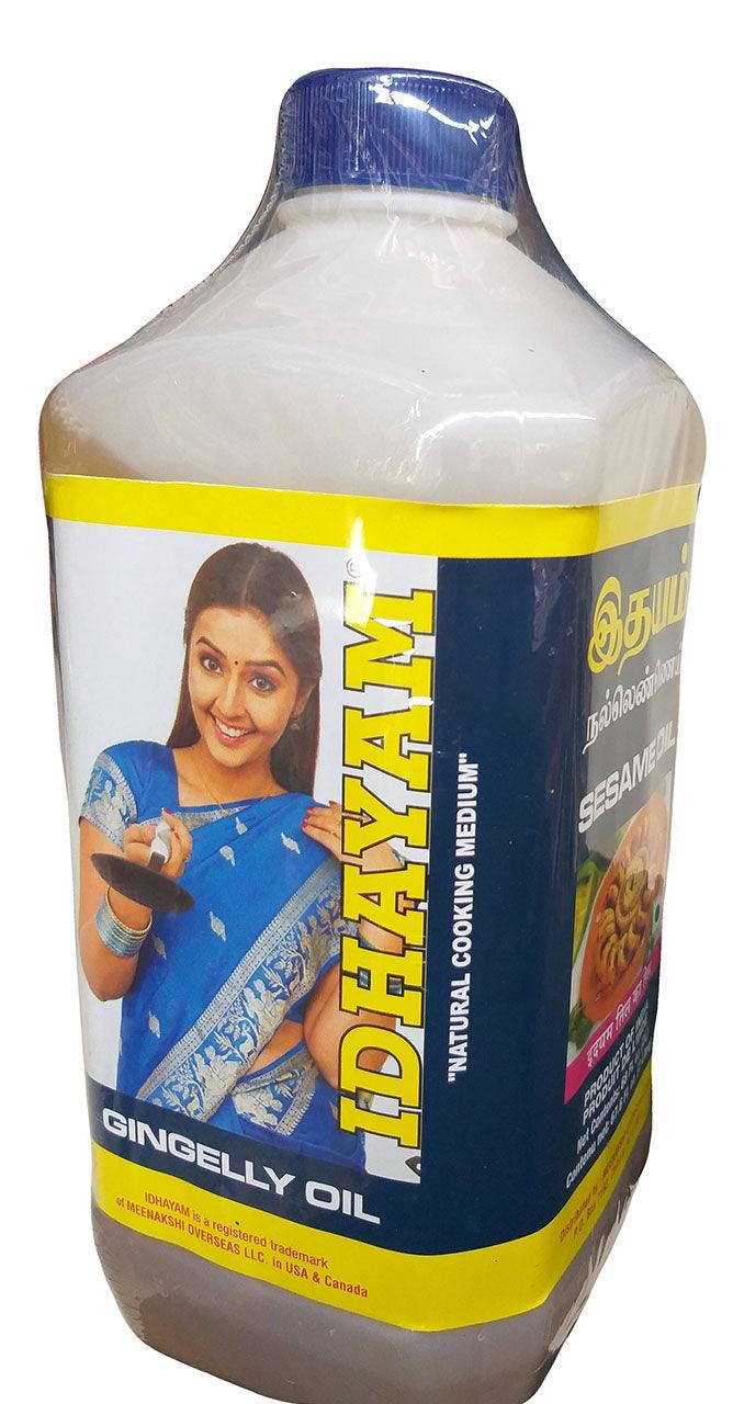 Idhayam - Gingelly Oil, 4.25 Pounds, (Pack of 1) - Mighty Depot