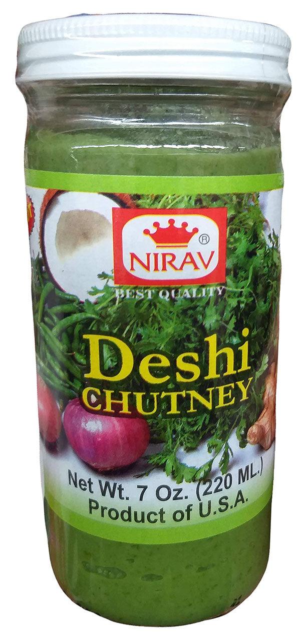 Nirav - Deshi Chutney, 7 Ounces, (Pack of 1 Jar) - Mighty Depot
