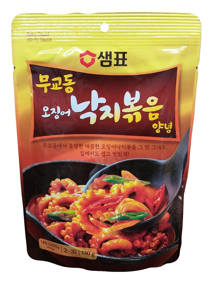 Sempio - Spicy Squid Stir-Fry Sauce, 4.58 Ounces, (Pack of 2) - Mighty Depot