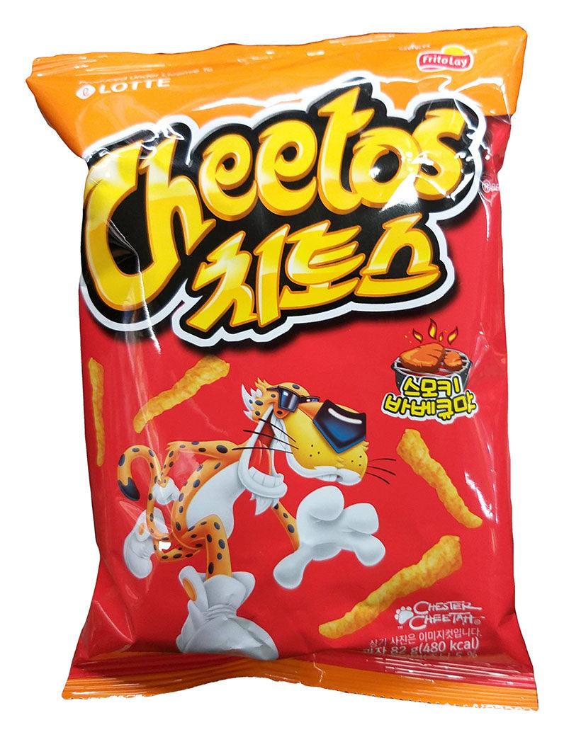 Lotte - Cheetos (Smokey BBQ), 2.89 Ounces, (Pack of 1) - Mighty Depot