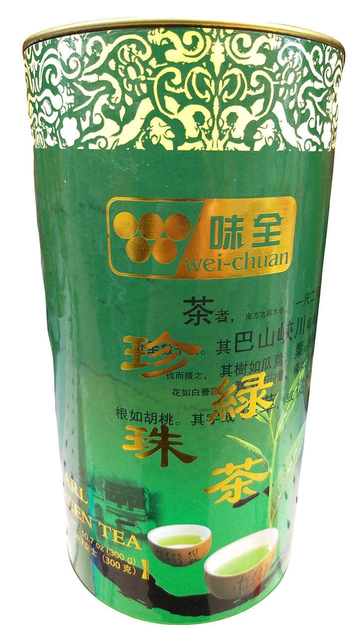 Weichuan - Pearl Green Tea, 10.7 Ounces, (Pack of 1) - Mighty Depot