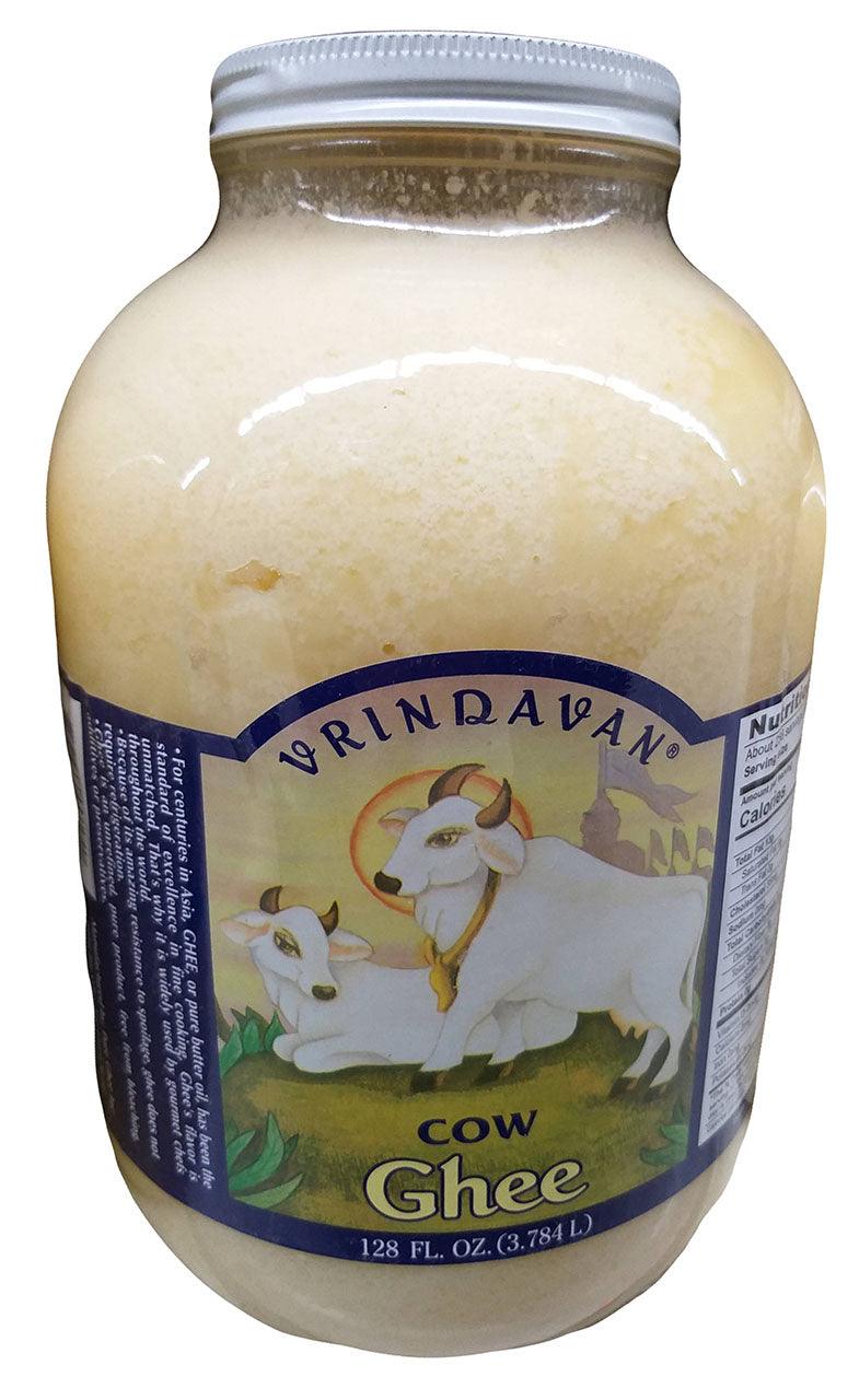 Vrindavan - Cow Ghee, 8 Pounds, (Pack of 1 Jar) - Mighty Depot