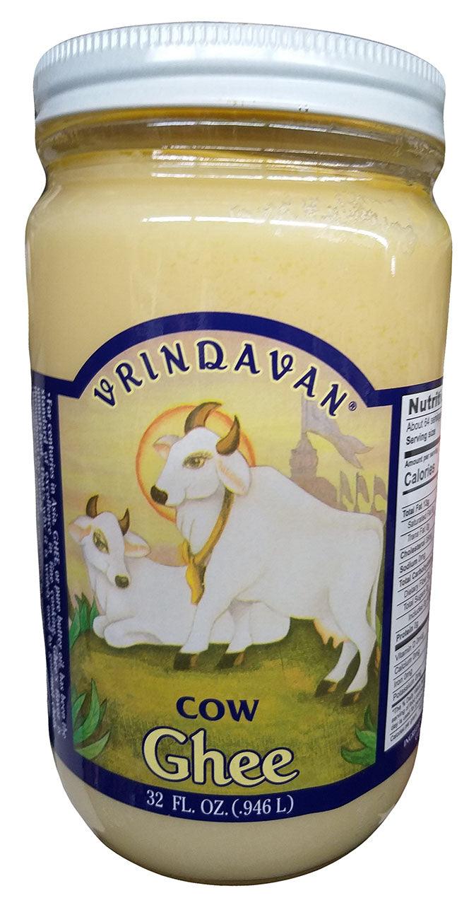 Vrindavan - Cow Ghee, 32 Ounces, 1 Jar - Mighty Depot