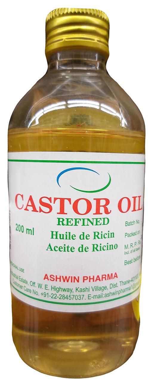 Ashwin - Castor Oil, 6.76 Ounces, (Pack of 1 Bottle) - Mighty Depot