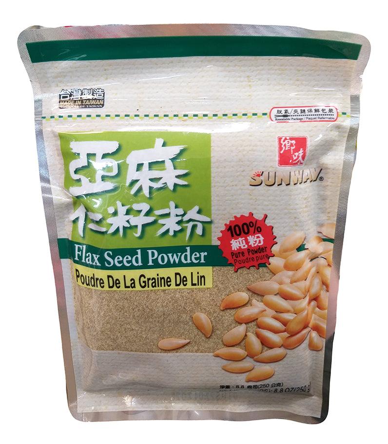 Sunway - Flax Seed Powder, 8.8 Ounces, (Pack of 1) - Mighty Depot