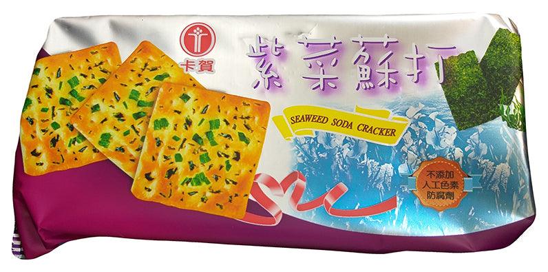 Mai Xiang - Seaweed Soda Crackers, 4.94 Ounces, (Pack of 2) - Mighty Depot
