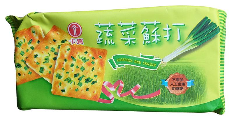 Mai Xiang - Vegetable Soda Crackers, 4.94 Ounces, (Pack of 2) - Mighty Depot