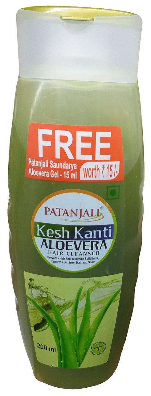 Patanjali - Aloe Vera Hair Cleanser, 6.76 Ounces, (Pack of 1 Bottle) - Mighty Depot