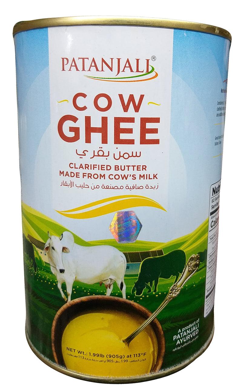Patanjali - Cow Ghee, 1.99 Pounds, (Pack of 1 Can) - Mighty Depot