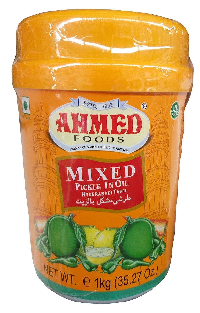 Ahmed - Mixed Pickle in Oil, 35.27 Ounces, (Pack of 1) - Mighty Depot