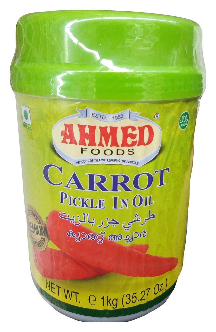 Ahmed - Carrot Pickle in Oil, 35.27 Ounces, (Pack of 1) - Mighty Depot
