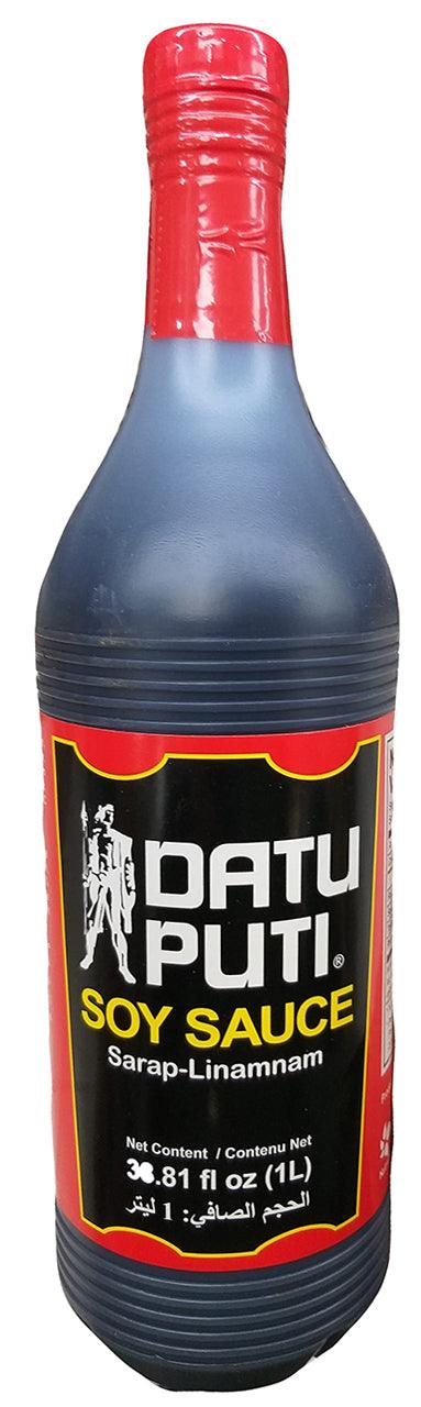 Datu Puti - Soy Sauce, 33.81 Ounces, (Pack of 1 Bottle) - Mighty Depot