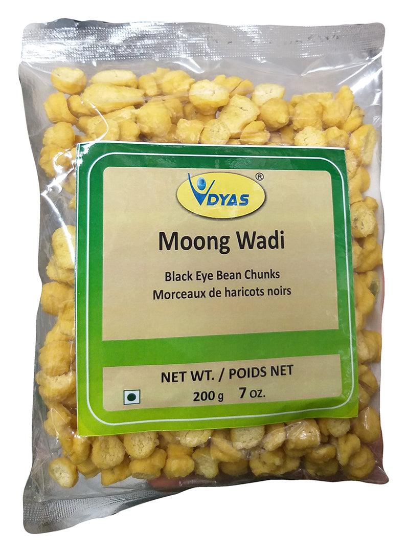 Ydyas - Moong Wadi (Black Eye Bean Chunks), 7 Ounces, (Pack of 1) - Mighty Depot